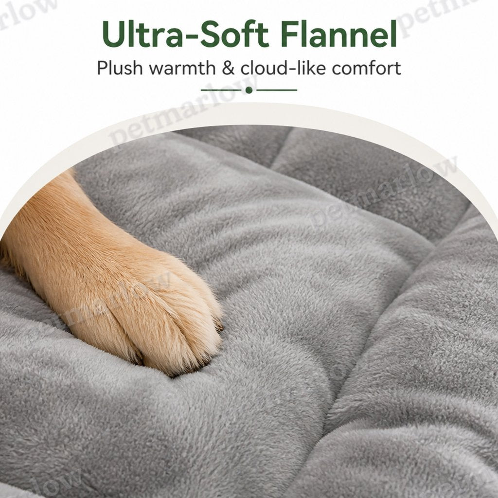 Petmarlow Plush Flannel & Non-Slip Dog Mat (Machine Washable) – view 4
