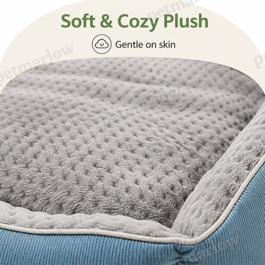 Petmarlow Plush High-Back & Thick Padding Pet Sofa Bed – view 4