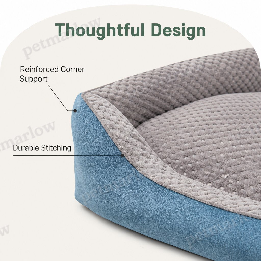 Petmarlow Plush High-Back & Thick Padding Pet Sofa Bed – view 5