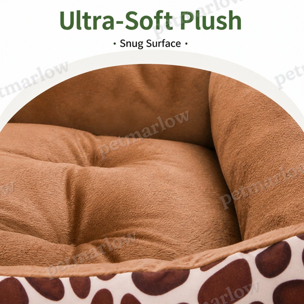 Petmarlow Plush Polyester Dog Bed (Multiple Sizes) – view 5