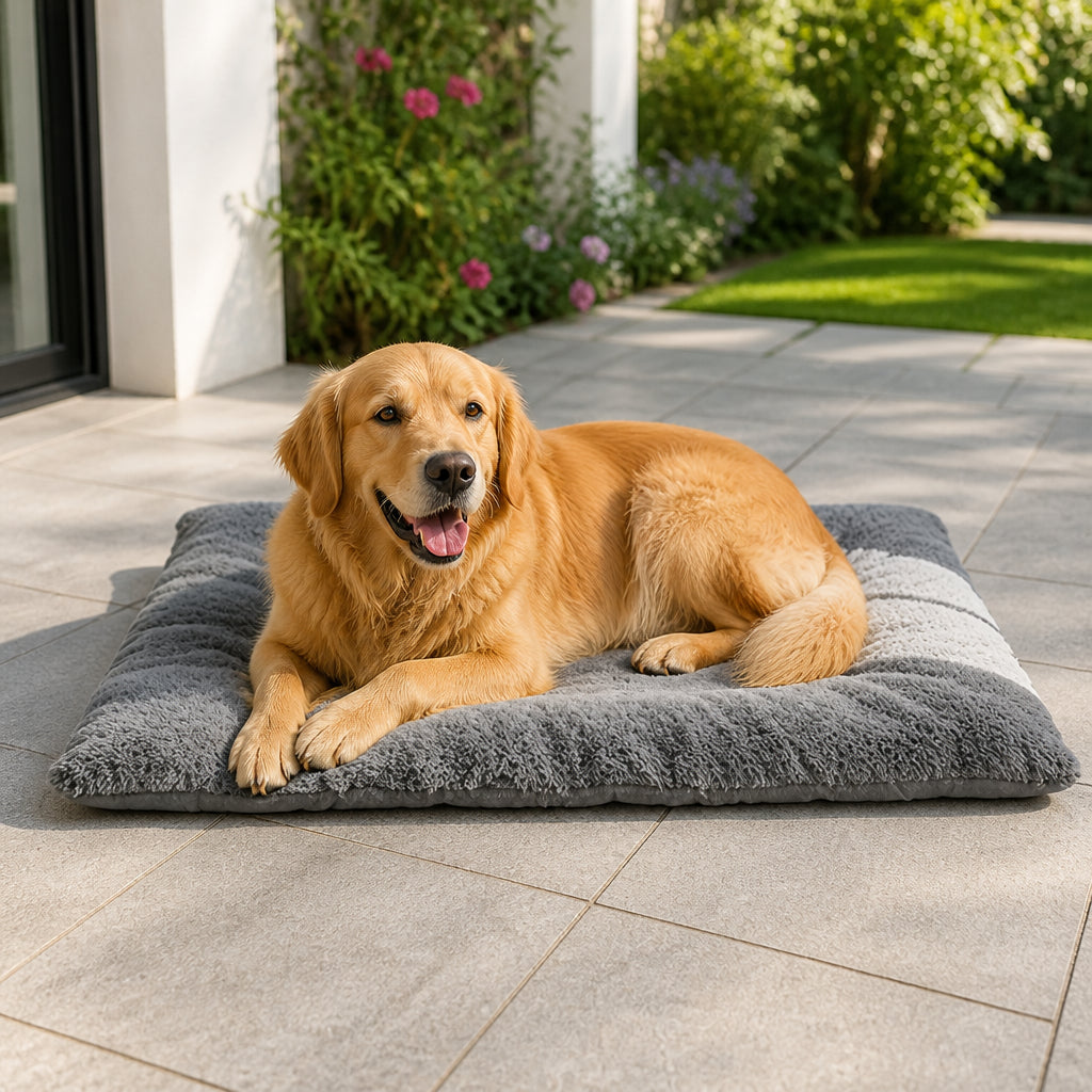 Petmarlow Plush Polyester & Insulated Fill Dog Bed