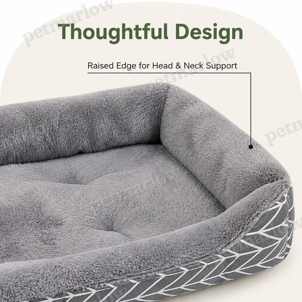 Petmarlow Plush Polyester Winter Warm Dog Bed (Multiple Sizes) – view 5