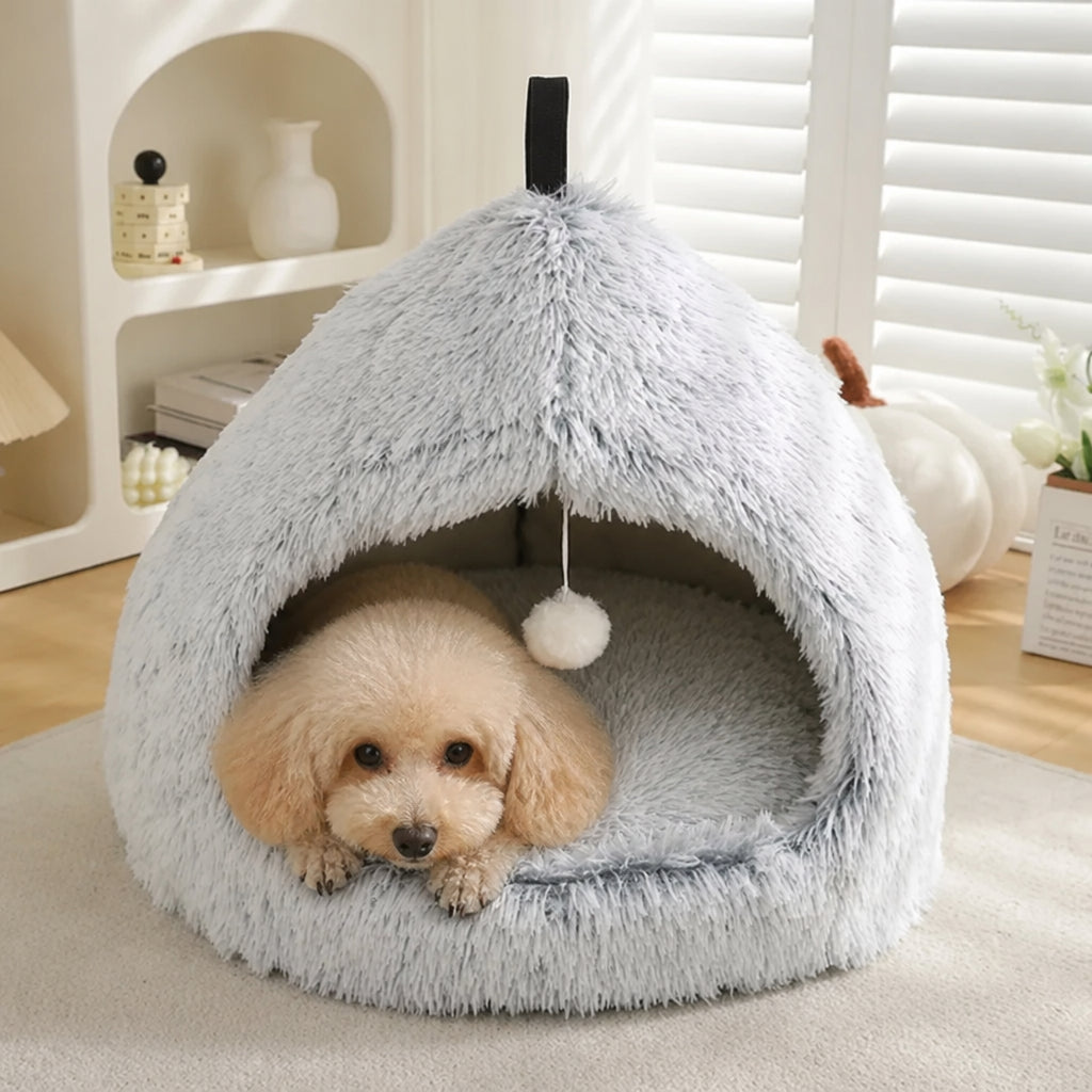 Petmarlow Plush Velvet & Non-Slip Dog Bed – view 2