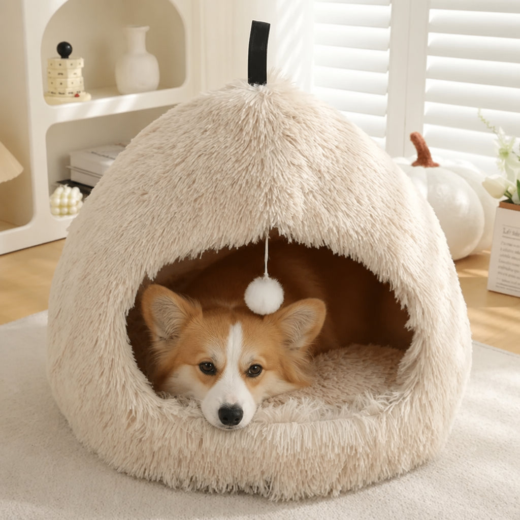 Petmarlow Plush Velvet & Non-Slip Dog Bed – view 4