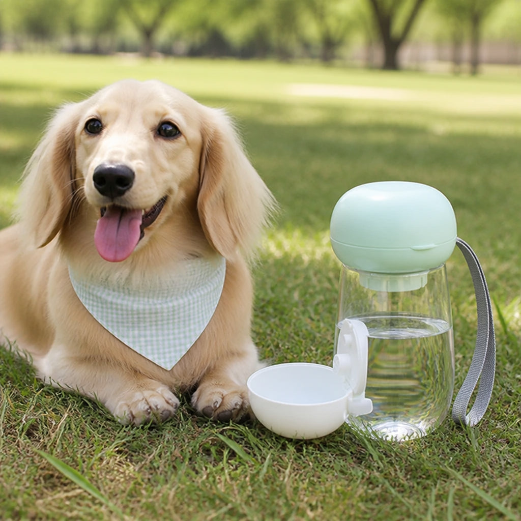 Petmarlow Portable Food-Grade Pet Water Bottle (Lanyard)