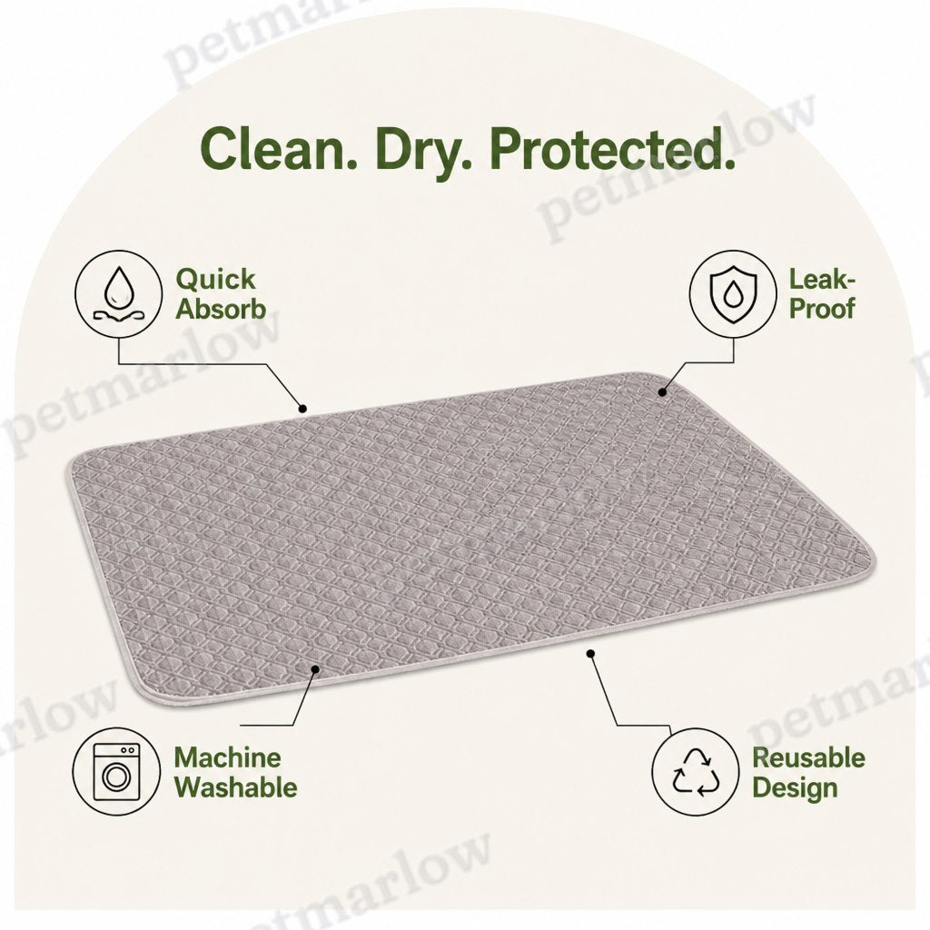 Petmarlow Quick-Absorb & Leak-Proof Washable Pet Training Pad – view 3