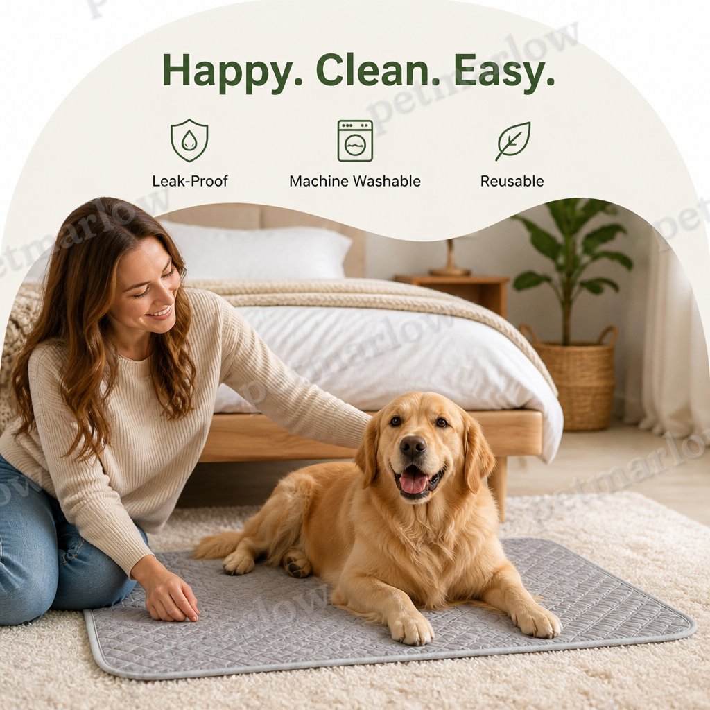 Petmarlow Quick-Absorb & Leak-Proof Washable Pet Training Pad – view 6