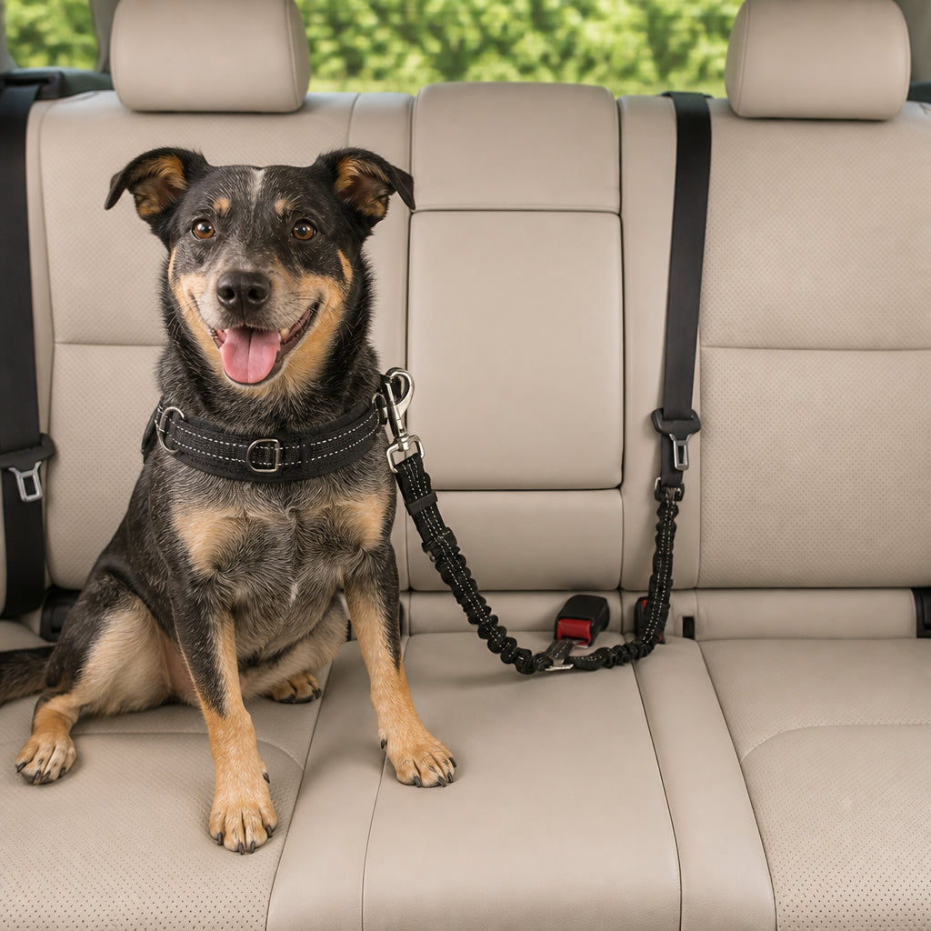 Petmarlow Reflective Elastic Shock-Absorbing Car Seat Tether