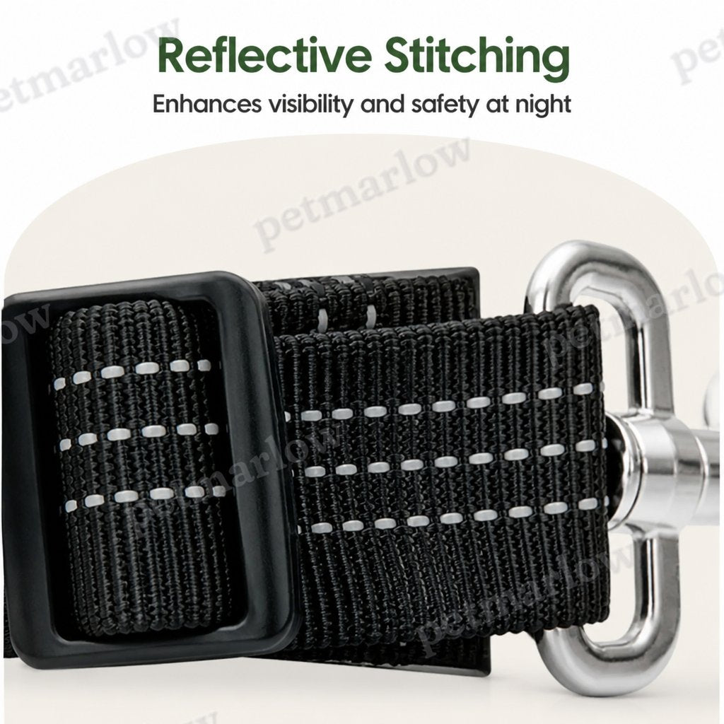 Petmarlow Reflective Elastic Shock-Absorbing Car Seat Tether – view 4