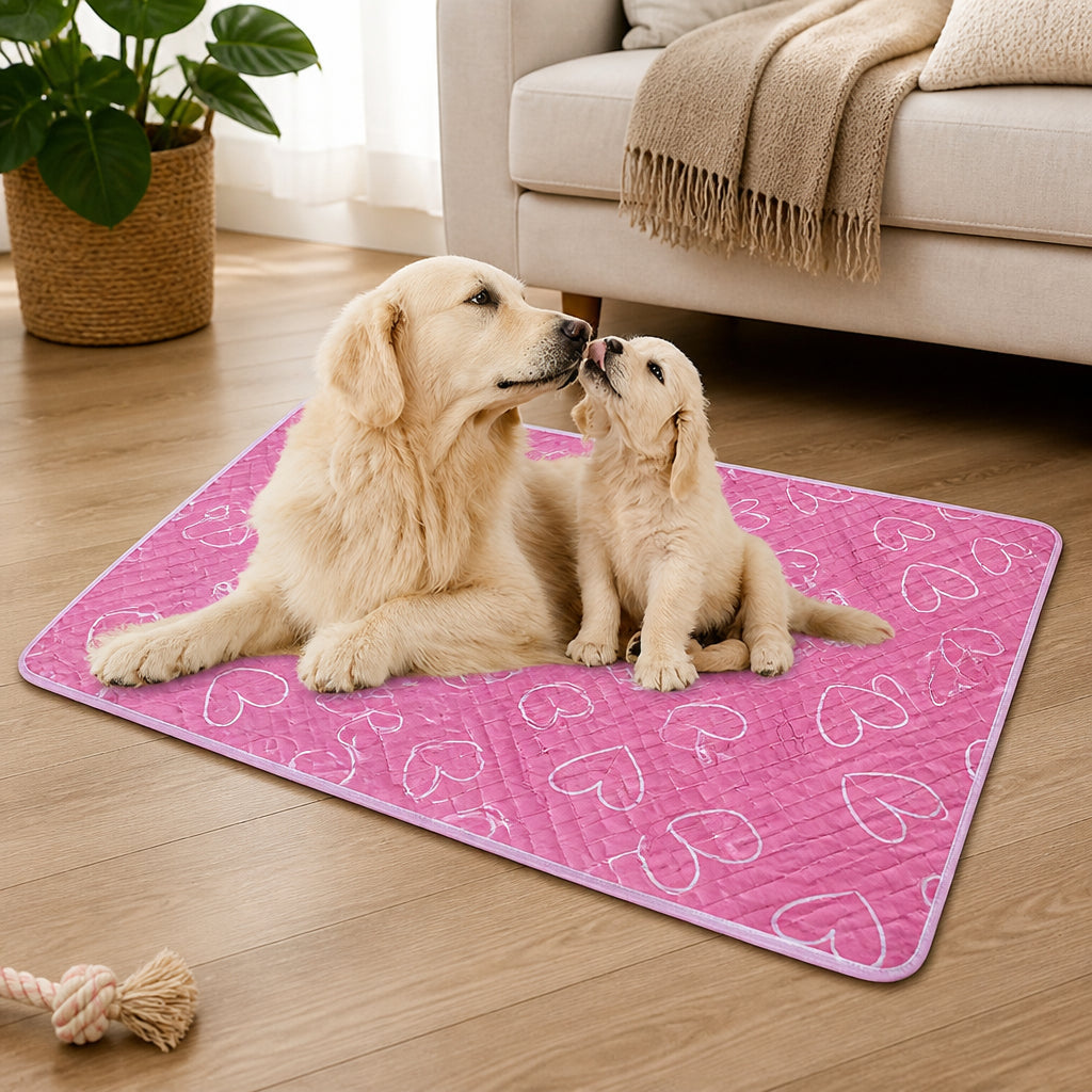 Petmarlow Reusable Machine-Washable Non-Slip Pet Pee Pad