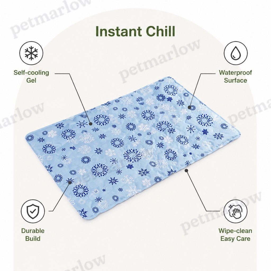 Petmarlow Self-Cooling Gel & Waterproof Cooling Mat – view 4