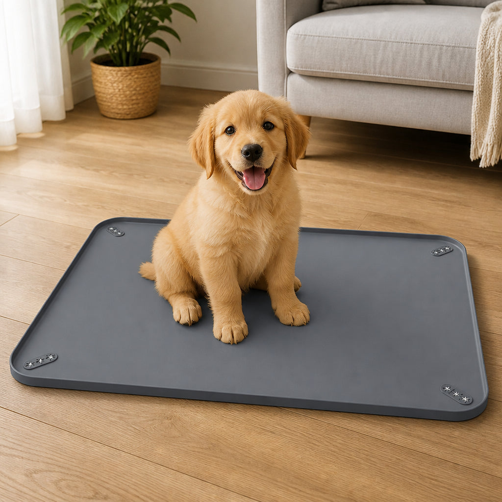 Petmarlow Silicone Leak-Proof Raised-Edge Pee Pad Holder – view 2