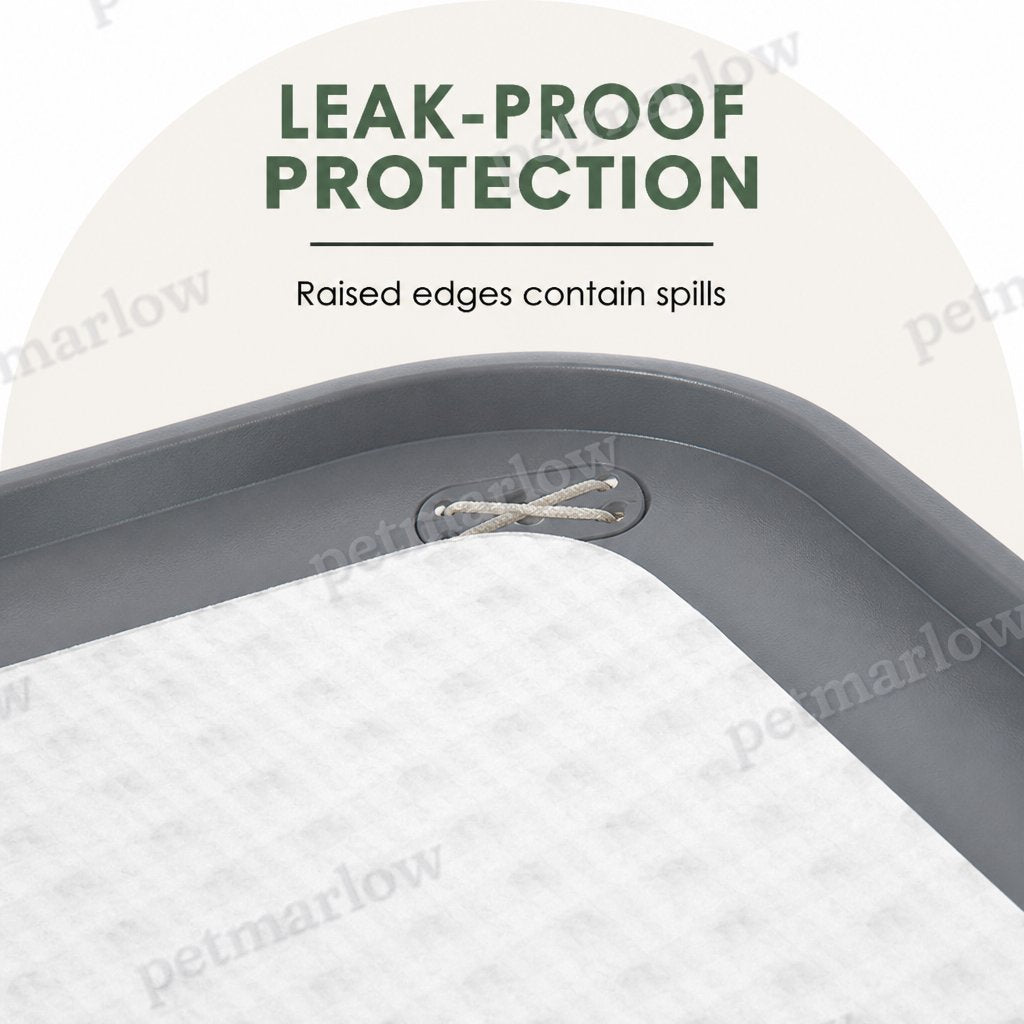Petmarlow Silicone Leak-Proof Raised-Edge Pee Pad Holder – view 6