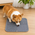Petmarlow Slow-Feeding Food-Grade Silicone Lick Mat – GRAY / 2 pieces