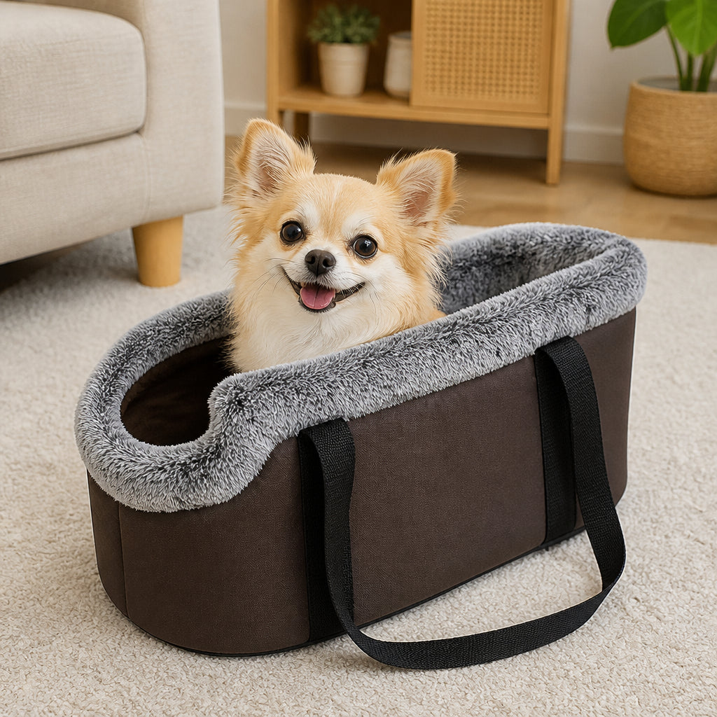 Petmarlow Soft-Sided & Adjustable Inner Pad Travel Carrier – view 4
