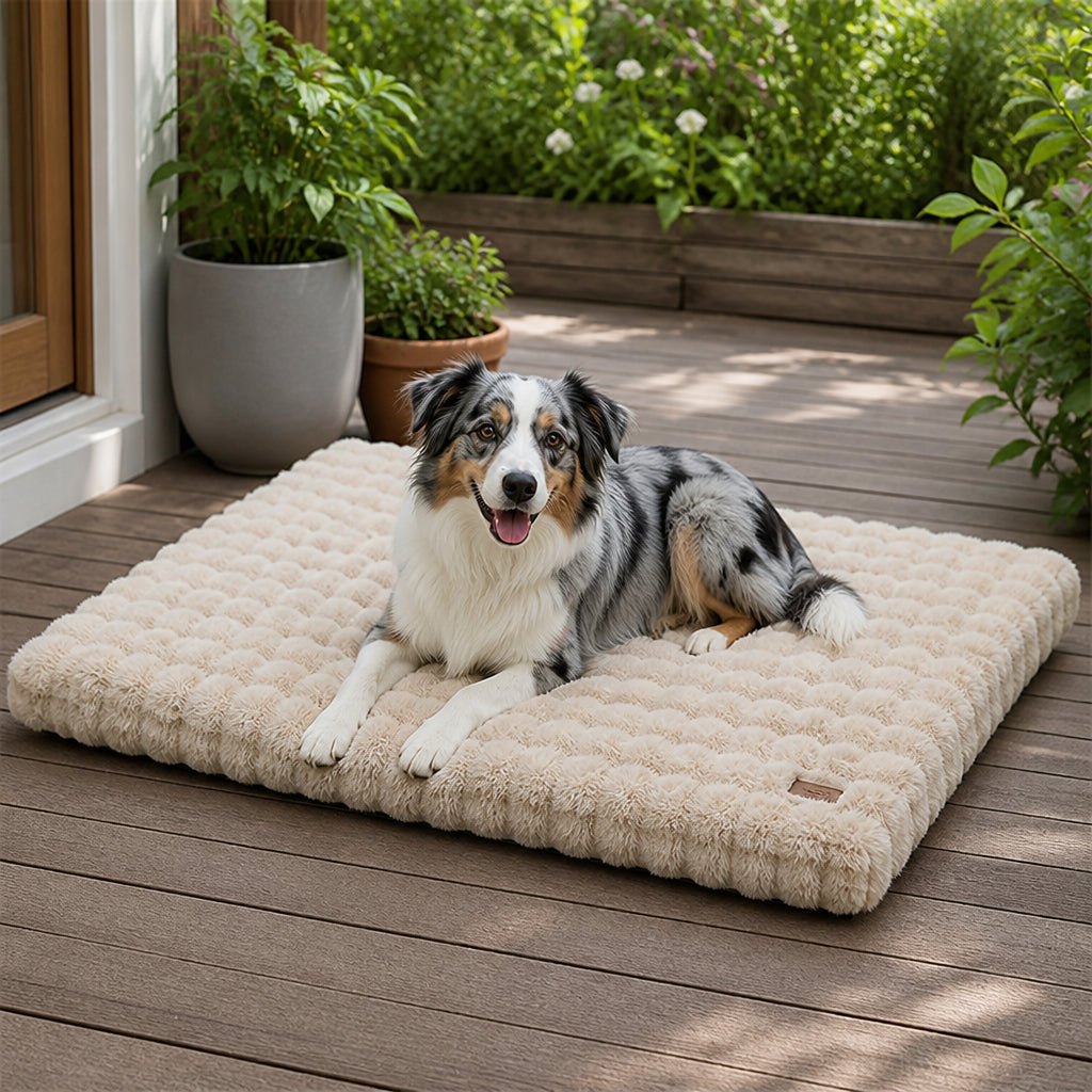 Petmarlow Thick Polyurethane Foam & Removable Cover Dog Bed