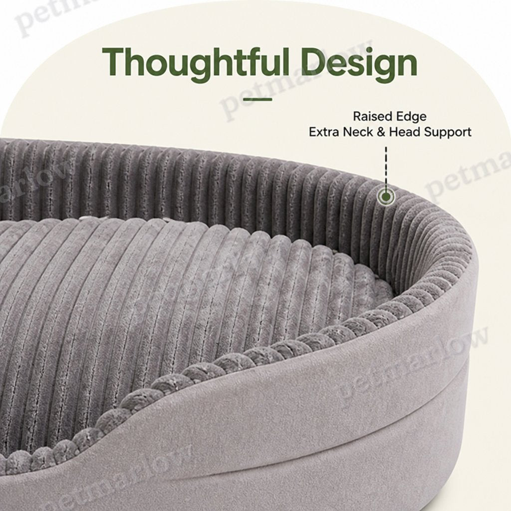 DogBedHouse Thickened Orthopedic & Breathable Plush Dog Bed (Removable Cover) – view 6