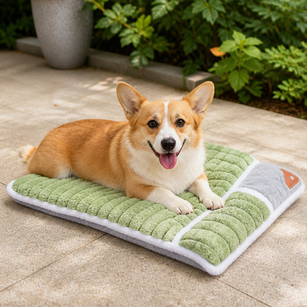 Petmarlow Thickened Pillow & Anti-Skid Dog Bed (Detachable Cover)