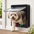 Petmarlow Two-Way Locking Pet Door (Door & Wall Mount)