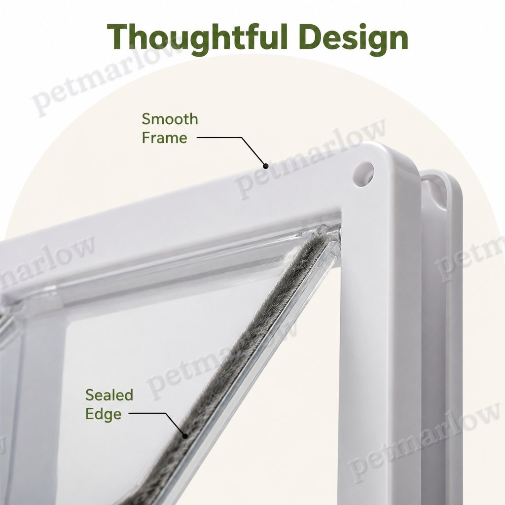 Petmarlow Two-Way Locking Pet Door (Door & Wall Mount) – view 4