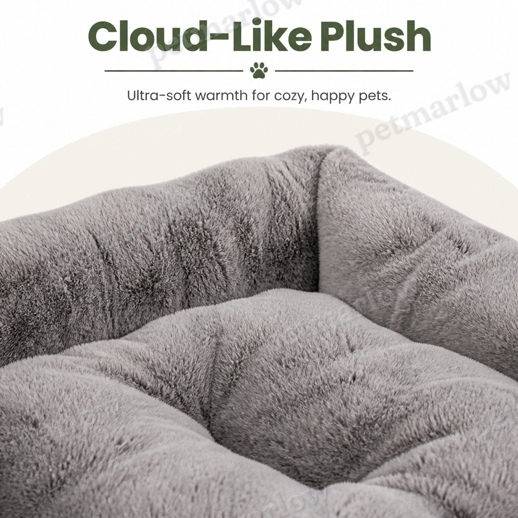 Petmarlow Ultra-Soft Plush & Thick Cushion Pet Bed – view 4