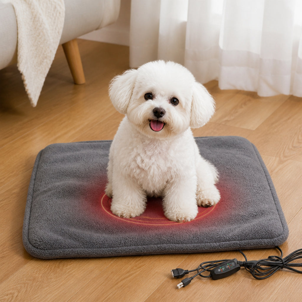 Petmarlow USB Heated & Washable Pet Pad (Detachable Heating Insert)