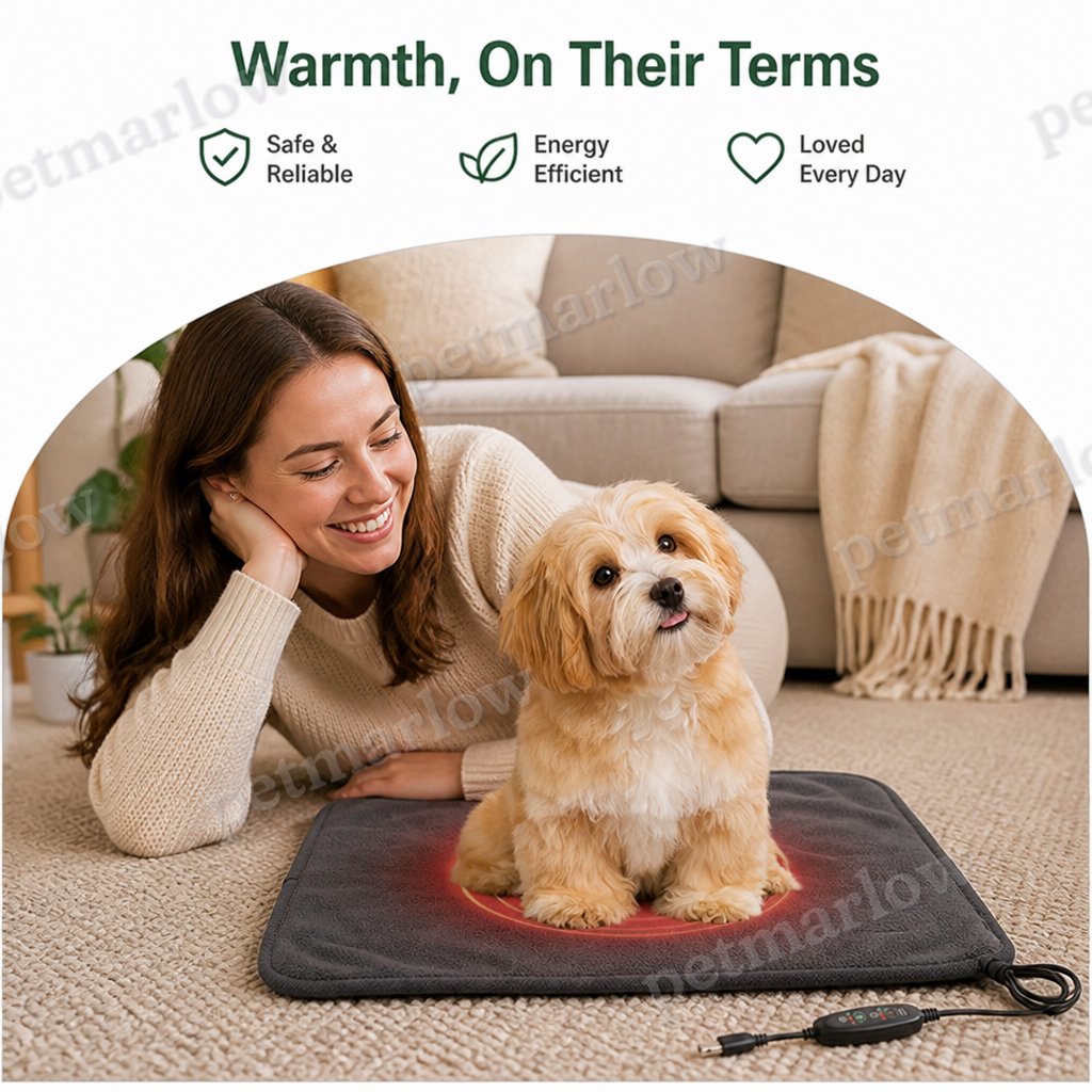 Petmarlow USB Heated & Washable Pet Pad (Detachable Heating Insert) – view 6