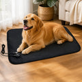Petmarlow USB-Powered Waterproof Non-Slip Heated Pet Pad – WHITE / 16.9 × 16.9 in