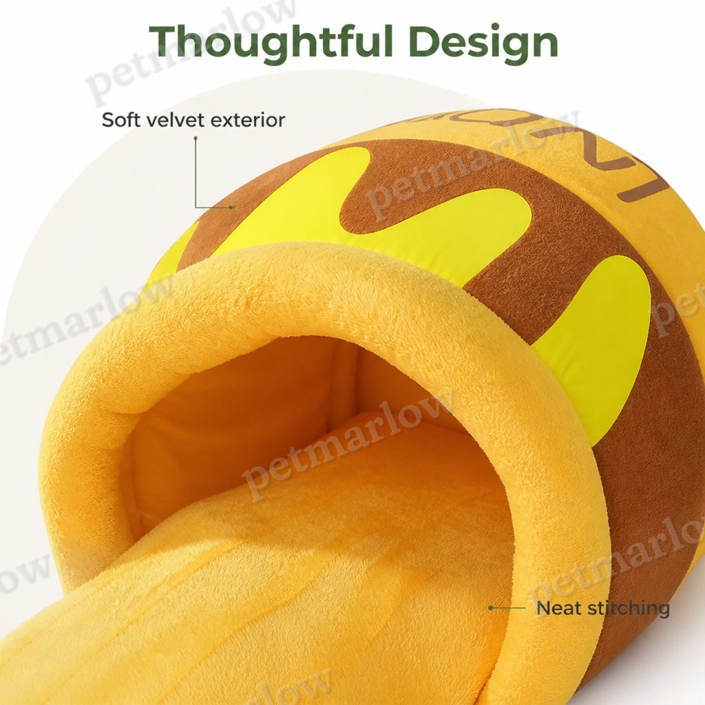 Petmarlow Warm & Breathable Semi-Enclosed Pet Nest – view 6