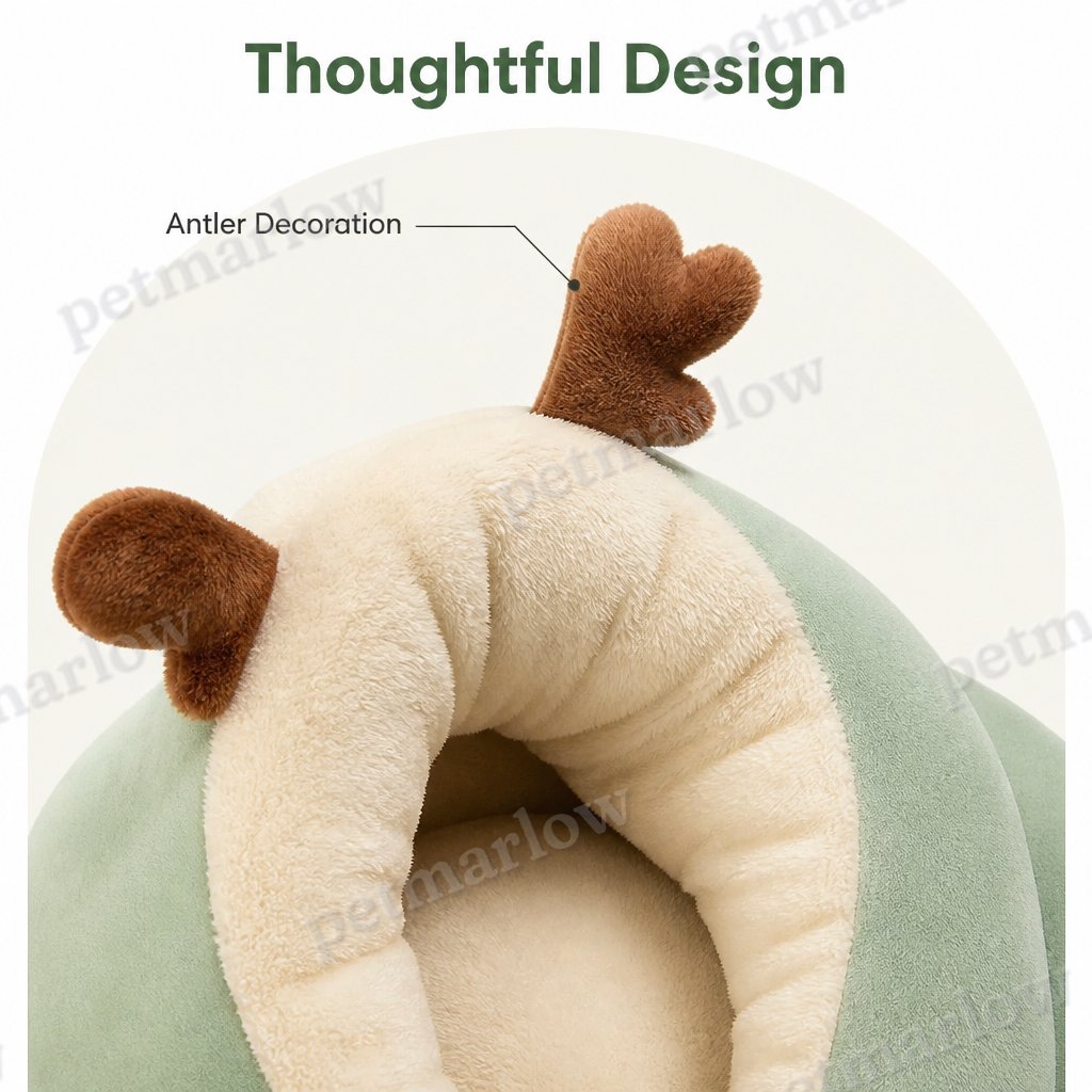Petmarlow Warm Plush & Easy-Care Bolster Bed – view 6