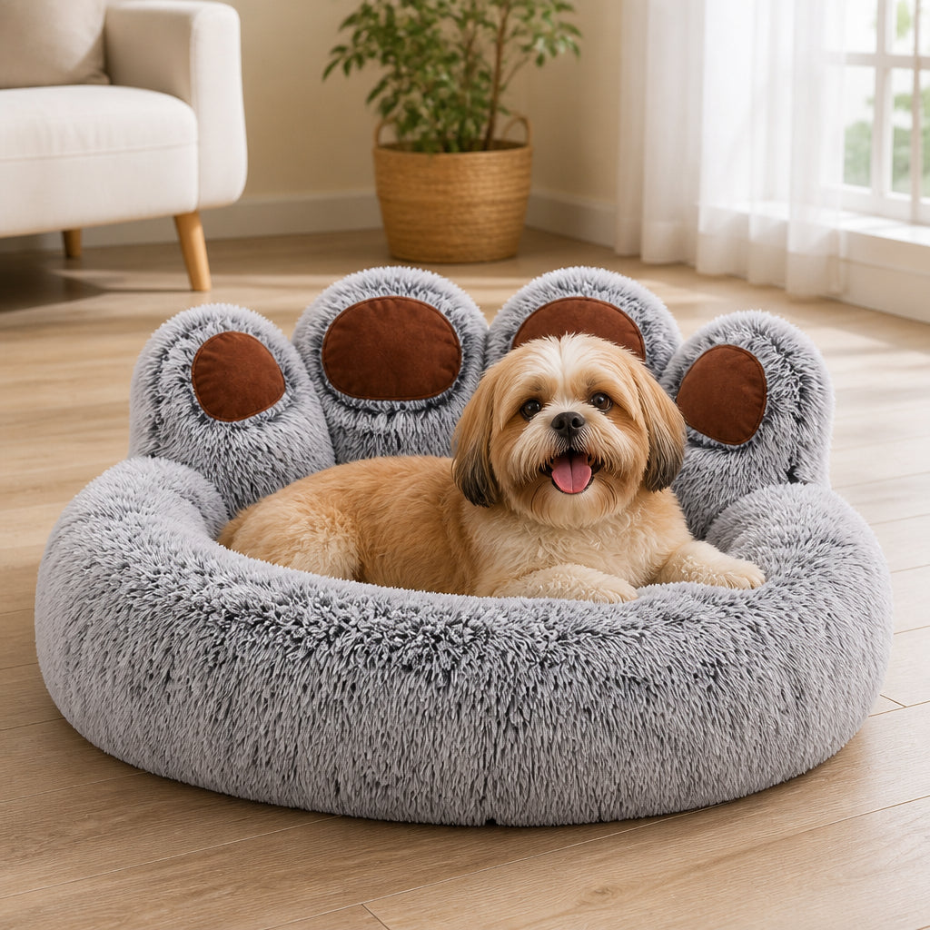Petmarlow Warm Plush & Thickened Polyester Pet Bed