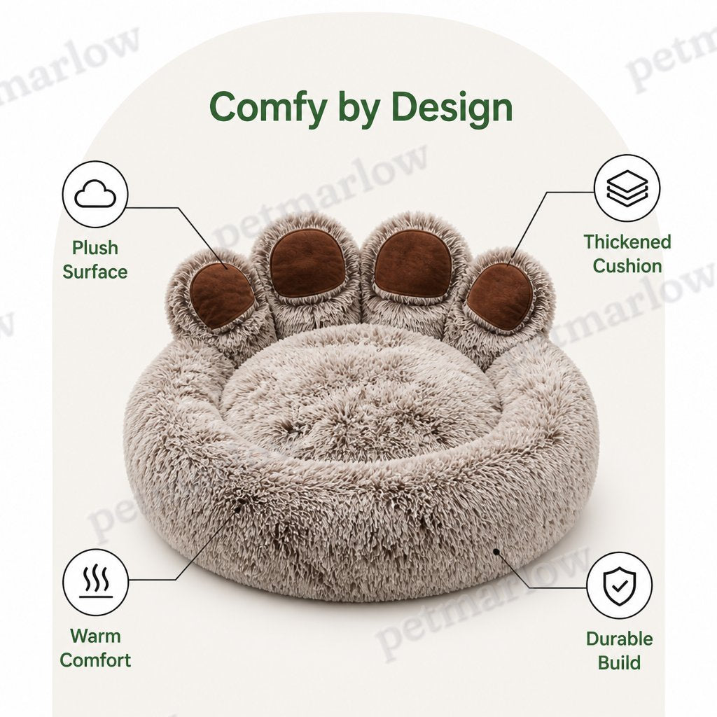 Petmarlow Warm Plush & Thickened Polyester Pet Bed – view 4