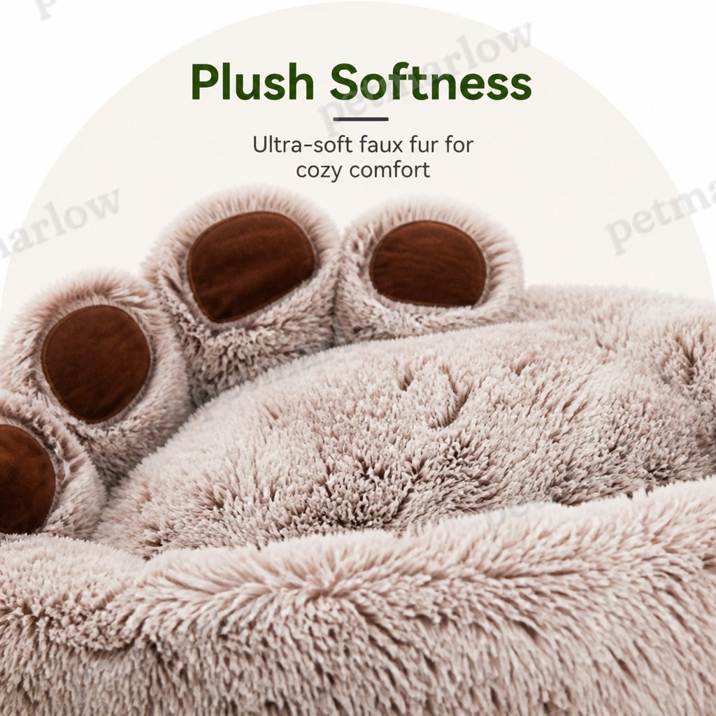 Petmarlow Warm Plush & Thickened Polyester Pet Bed – view 5