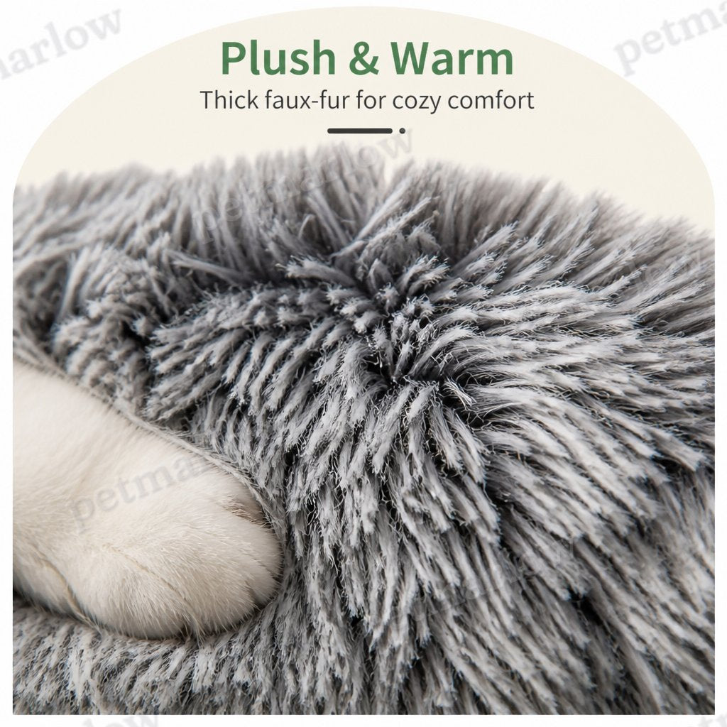 Petmarlow Warmth-Retaining Polyester Hooded Pet Nest – view 4