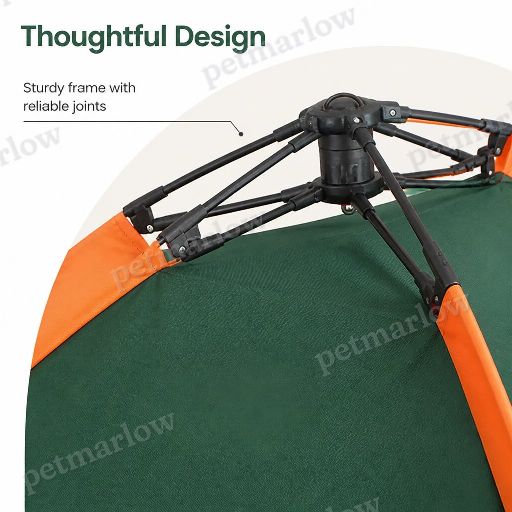 Petmarlow Waterproof & Lightweight Pop-Up Pet Tent (Removable Cushion) – view 5