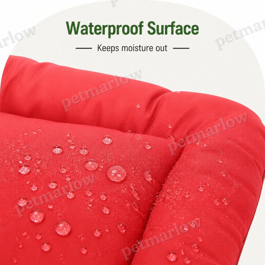 Petmarlow Waterproof & Non-Slip Foldable Dog Bed (Roll-Up) – view 6
