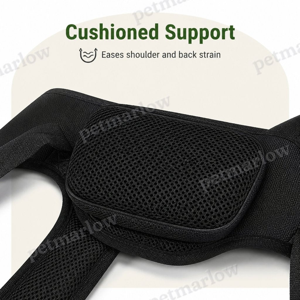 Petmarlow Waterproof Oxford Full-Body Lift Harness – view 5