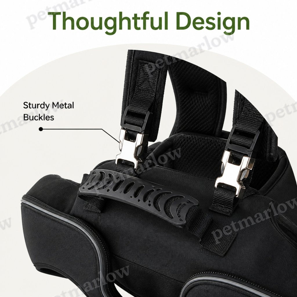 Petmarlow Waterproof Oxford Full-Body Lift Harness – view 6