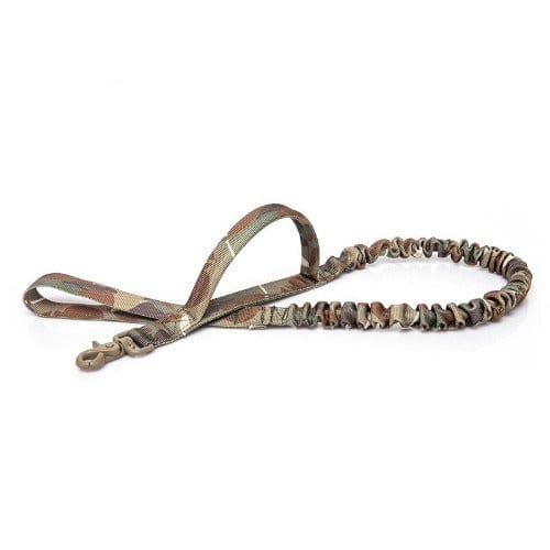 Double Handle Tactical Bungee Leash – Camo / One size