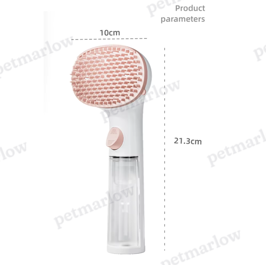 Dry Foam Brush for Pets with Built-In Cleaning Dispenser – view 4