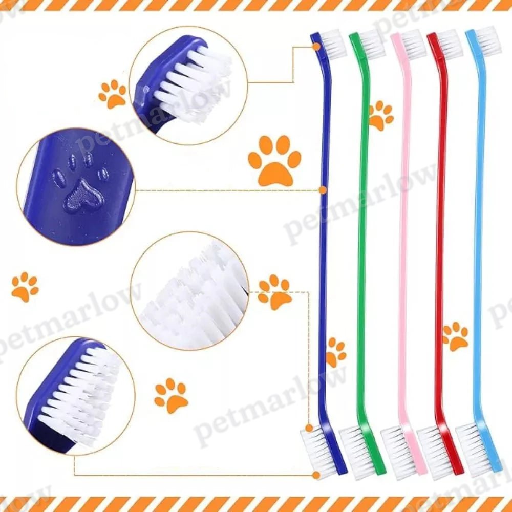 Dual-Headed Toothbrushes for Pets, Multi-Pack – view 5
