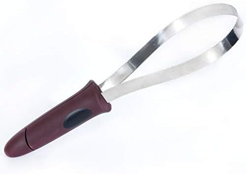 Dual-Sided Shedding Blade with Stainless Steel Blade De-Shedding Tool