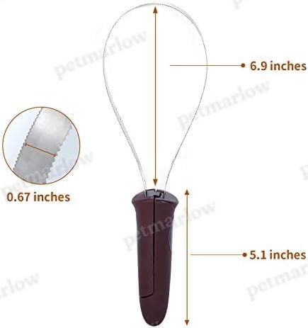 Dual-Sided Shedding Blade with Stainless Steel Blade De-Shedding Tool – view 4