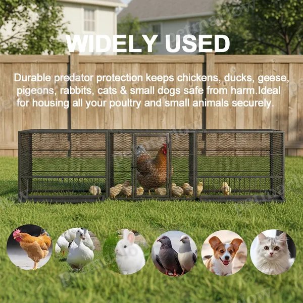 Durable Chicken Coop for Poultry Breeding and Easy Assembly – view 6