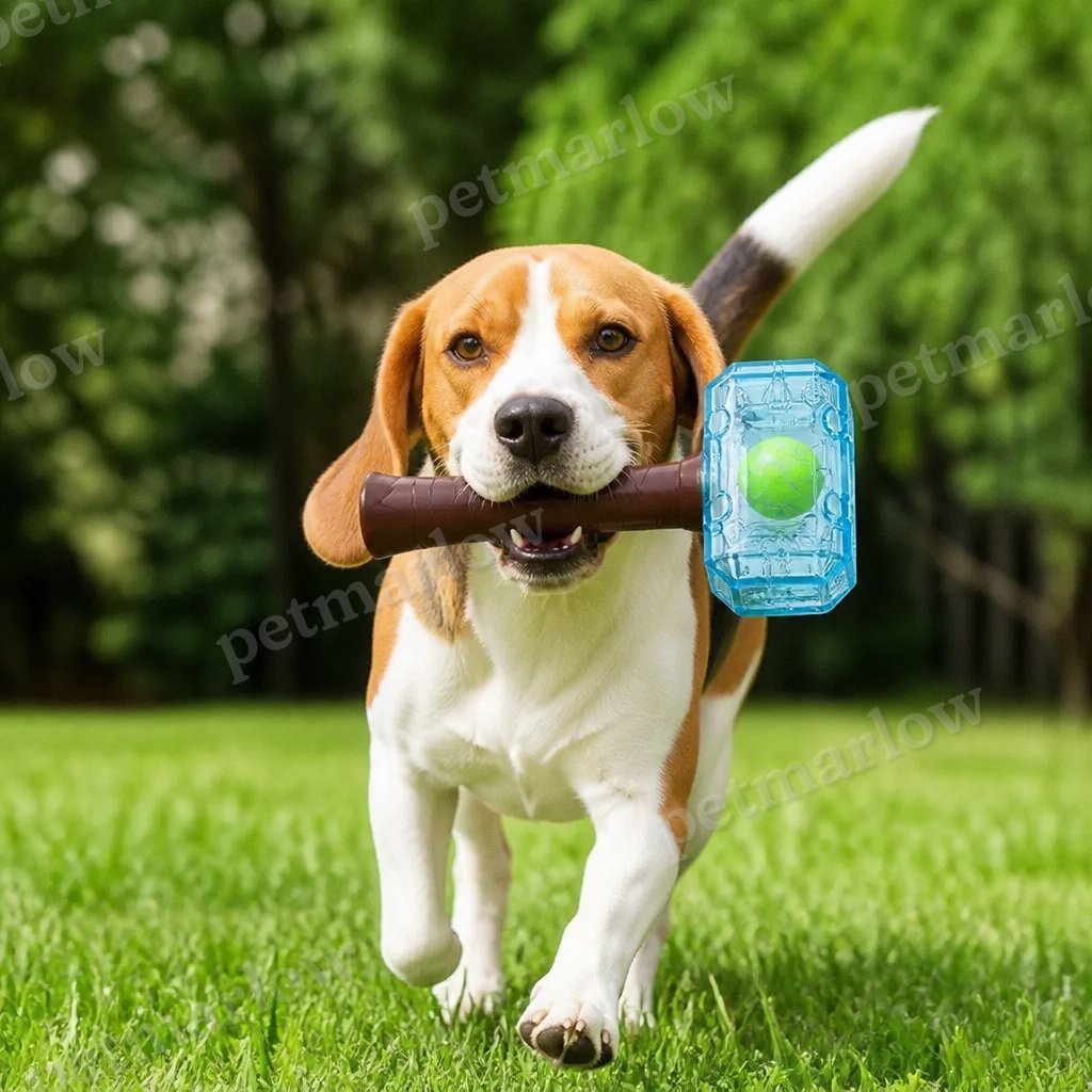 Durable Squeaky Hammer Chew Toy for Dogs – view 2