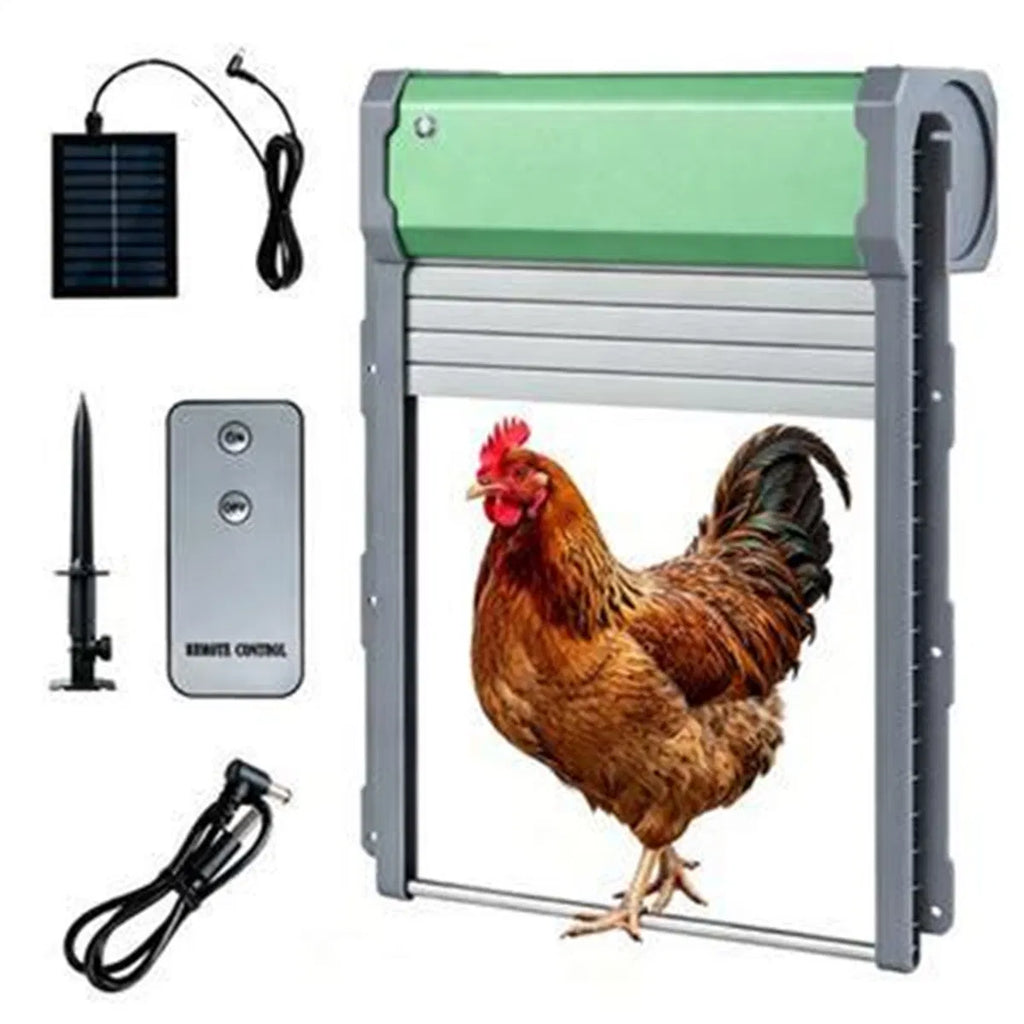 Automatic Chicken Coop Door with Solar Power and Remote Control – view 9