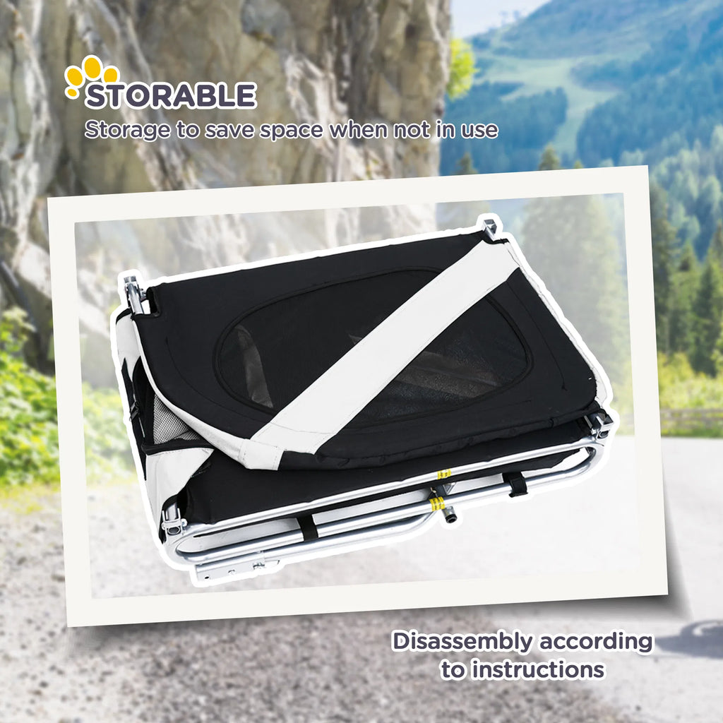 Dog Bike Trailer for Medium Dogs with Safety Features – view 7