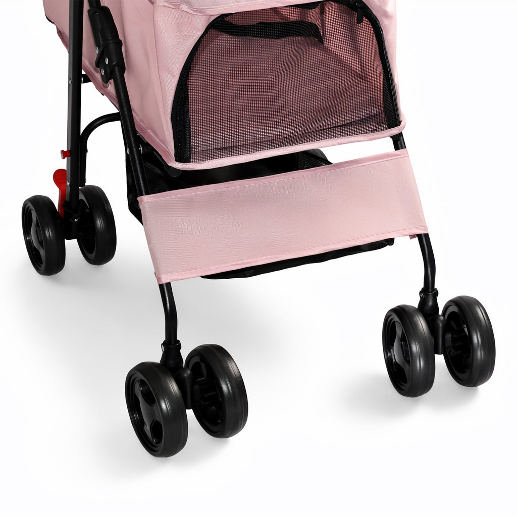Foldable Pet Stroller for Small Dogs and Cats Under 28 lbs – view 11