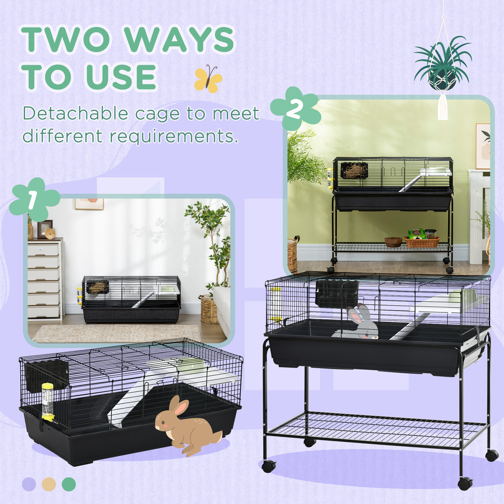 Two-Story Small Animal Cage with Removable Stand – view 8