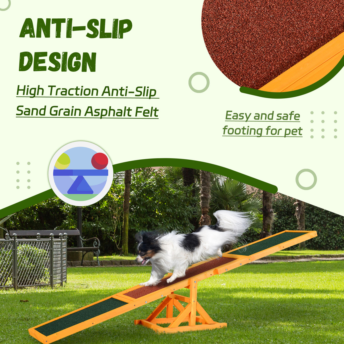 Wooden Dog Agility Seesaw for Training – view 9